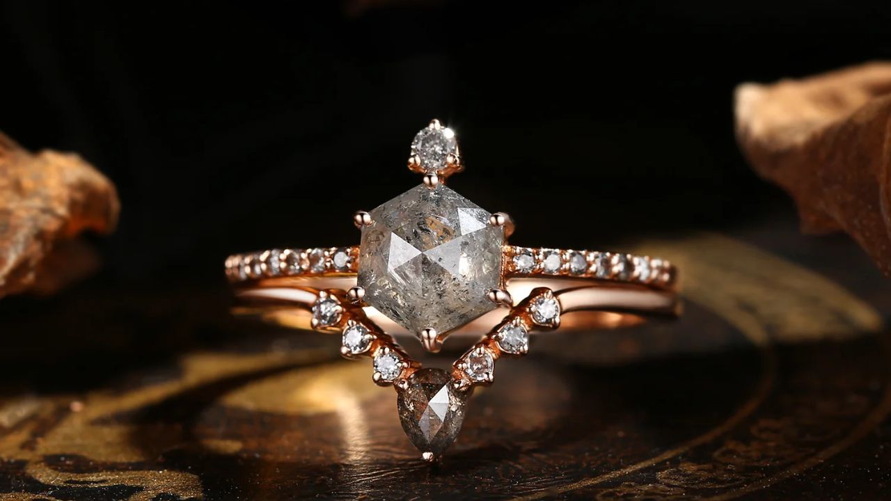 Why Are Salt and Pepper Diamond Engagement Rings Becoming So Popular?