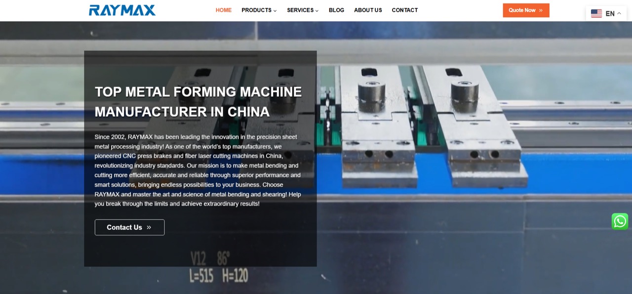 RAYMAX Intelligent Manufacturing Systems for Modern Fabrication